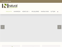 Tablet Screenshot of naturalzemin.com